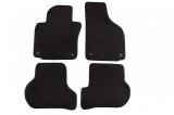 Talpi de podea textile cu trei straturi, potrivite pentru VW Golf V 2003-2008, Golf VI 2008-2012, Scirocco 2008-2017, Jetta 2007-2010 cu gauri rotunde