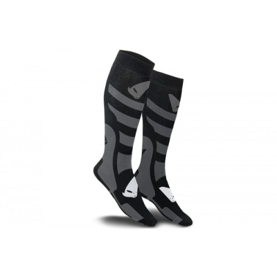 MBS Sosete lungi motocross/enduro UFO Plast, gri/negru, marime 40/42, Cod Produs: CA04046E4042 foto