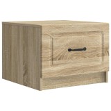vidaXL Masă de cafea Stejar Sonoma 49 x 50 x 37 cm Lemn prelucrat 895887