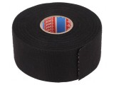 Bandă Textilă Neagră 50mm x 25m pentru Automotive 105&deg;C