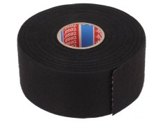 Bandă Textilă Neagră 50mm x 25m pentru Automotive 105&deg;C