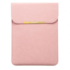 Husa Premium Upzz Tech Protect Sleeve Taigold Pentru Laptop 13-14 Inch ,macbook Air 13 Inch,roz foto