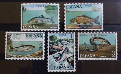 BC41, Spania 1977, serie fauna foto