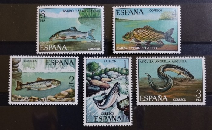 BC41, Spania 1977, serie fauna