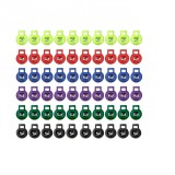 Cumpara ieftin Set 60 incuietori pentru snur, 1.7 x 2.2 cm, polipropilena, multicolor