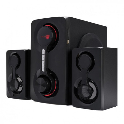 Boxe serioux 2.1 soundrise 2160w putere totala 60w rms tip 2.1 sateliti 2 x 15w foto