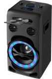 Boxa de Petrecere, Bluethooth, CD Player, Radio/Aux, 120 W (60 RMS) - CN