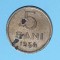 moneda 5 Bani 1954 din perioada RPR