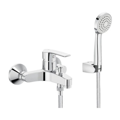 Baterie Cadă Roca Tossa &amp;ndash; Monocomandă, Crom foto