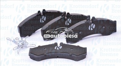 Set placute frana,frana disc VW LT II platou / sasiu (2DC, 2DF, 2DG, 2DL, 2DM) (1996 - 2006) KROTTENDORF KRO1288 foto