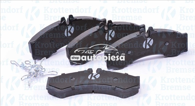Set placute frana,frana disc VW LT II platou / sasiu (2DC, 2DF, 2DG, 2DL, 2DM) (1996 - 2006) KROTTENDORF KRO1288