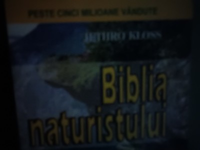 BIBLIA NATURISTULUI - JETHRO KLOSS, ARTEMIS 2007, APROX 900 PAG STARE BUNA RARA foto