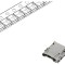 Conector microSD push-push pentru montare pe placa superioară