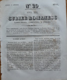 Curier romanesc , gazeta politica , comerciala si literara , nr. 29 din 1844