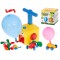 Set jucarie interactiva Monster, 2 masinute aerodinamice cu 10 baloane si dispozitiv lansator pentru umflarea baloanelor