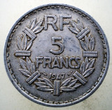 1.145 FRANTA 5 FRANCS FRANCI 1947