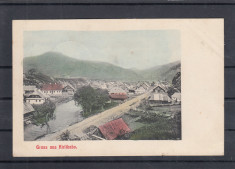 SALUTARI DIN CARLIBABA BUCOVINA CIRCULATA 1909 foto