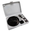 Set 12 Carote Richmann 19-127mm pentru Rigips, Lemn, PVC - Otel HSS, Cutie Transport