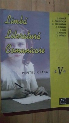 Limba, literatura, comunicare pentru clasa a V-a- Fl.Ionita, E.Carstocea foto