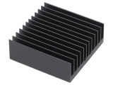 Radiator cu aripioare BGA negru 40mm x 40mm