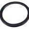 Husa volan FX62 din imitatie de piele marime: M culoare: negru cusatura rosie