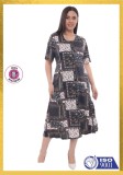Cumpara ieftin Rochie Clasica cu Nasturi si Cordon Cod 0023 - 52Marimea, Yves
