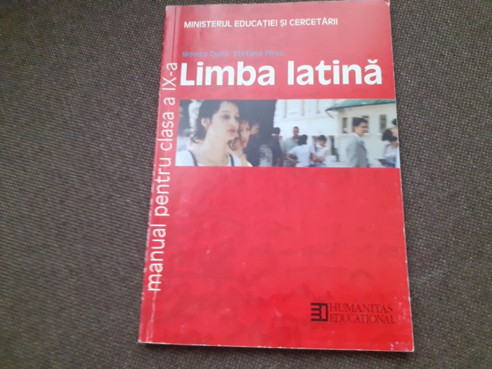 Limba latina Clasa a-IX-a Monica Duna, Stefan Pircu 2015