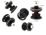 Clema ornamente VOLVO C30, 10.2006-2013; C70 (M), 03.2006-2013; S40/V50 (MS/MW), 2003-05.2012, tapiterie usa; 5 buc la set