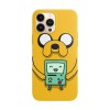 Husa compatibila cu Apple iPhone 14 Plus model BMO Adventure time, Silicon, TPU, Viceversa, Transparent, Carcasa
