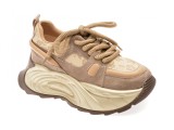 Cumpara ieftin Pantofi sport GRYXX nude, 2388, din piele ecologica