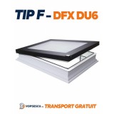 Fereastra Tip F, pentru acoperis terasa, Fakro, model DXF DU6, fara deschidere