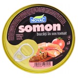Conserva de Peste Somon Bucati in Sos Tomat Novac 240g MGR28571
