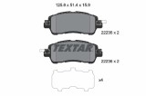 TEXTAR 2223501 set placute frana,frana disc