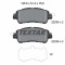 TEXTAR 2223501 set placute frana,frana disc