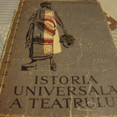 Ion Zamfirescu - Istoria universala a teatrului - vol 1 - Antichitatea- 1958