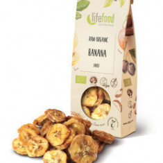 Banane uscate raw bio 100g Lifefood