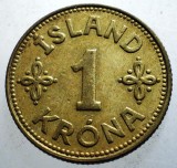B.535 ISLANDA 1 KRONA 1940