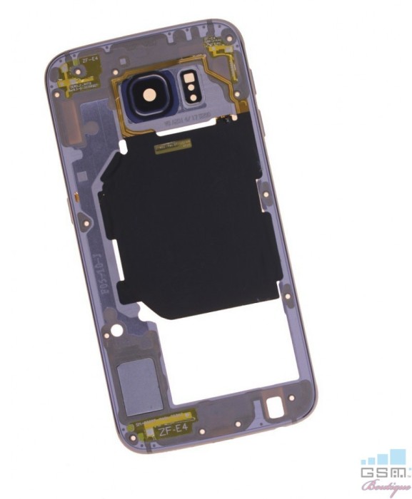 Mijloc Samsung Galaxy S6 SM G920 Albastru Mijloc Samsung Galaxy S6 SM G920 Albastru