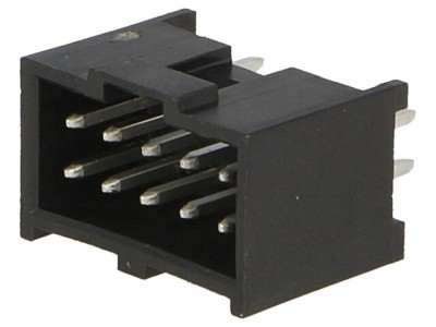 Soclu Dreptunghiular 10-Pin C-Grid III 2,54mm THT foto