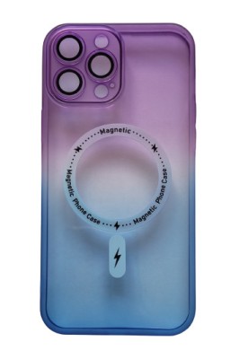 Huse silicon cu incarcare wireless pentru Iphone 13 Pro Max Mov foto