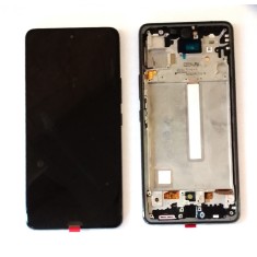 Display ecran cu Touchscreen si Rama pentru Samsung A53 5G, A536, Incell, Negru
