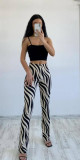 Pantaloni Evazati Zebra, Gena