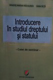 Introducere in studiul dreptului si statului