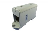 Clema terminala conexiune gri Cu-Al 240mm &sup2; montare pe sina DIN 35mm 380A (Al) 425A ( Cu), Pollmann