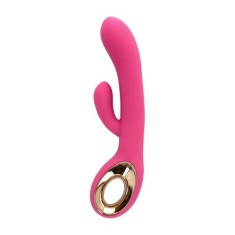Vibratoare iepuras - Toyz4Lovers Atingere Geamana Vibrator Iepuras Roz Stimulare Simultana a Clitorisului si Vaginului
