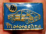 I.766 INSIGNA STICKPIN AUTOMOBIL AUTO MOTO CEHOSLOVACIA MOTOTECHNA L19mm, Europa