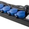 Prelungitor cu 5 prize cablu 4.5m H07RN-F 3G1,5 230V 16A max. 3500W IP44