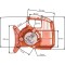 Demaror motocoasa compatibil Stihl Fs 38, Fs 45, Fs 46, Fs 55