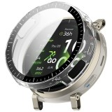 Husa + folie Amazfit Active 3 Premium Asteroid GSM Defense, transparenta, (Pachet 360&deg;)
