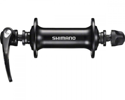 Butuc Fata Shimano Hb-Rs400, 32H, Old 100Mm, Ax 108Mm, Qr 133Mm, Negru, Ambalat... Cod:EHBRS400BL foto
